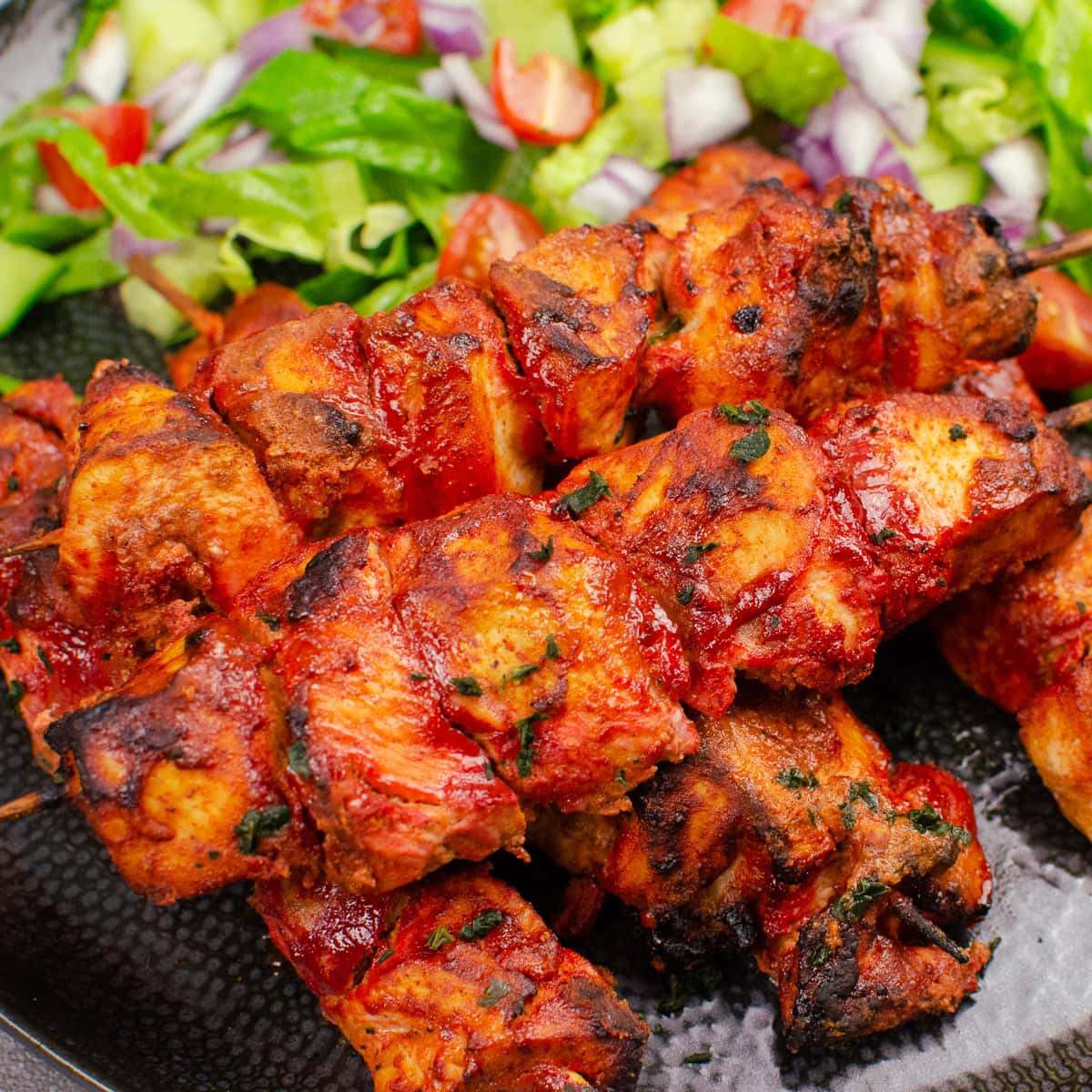 Easy Chicken Tikka Kebab Easy Marinated Chicken Kebab XVYP