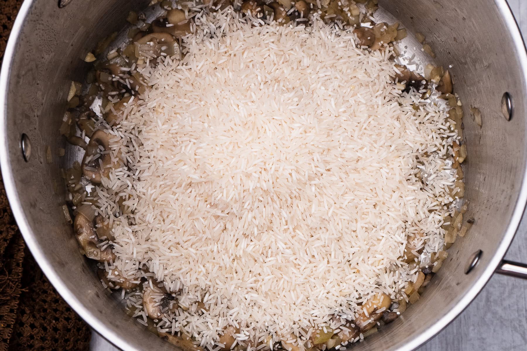 Mushroom Rice - Easy Recipe by Flawless Food