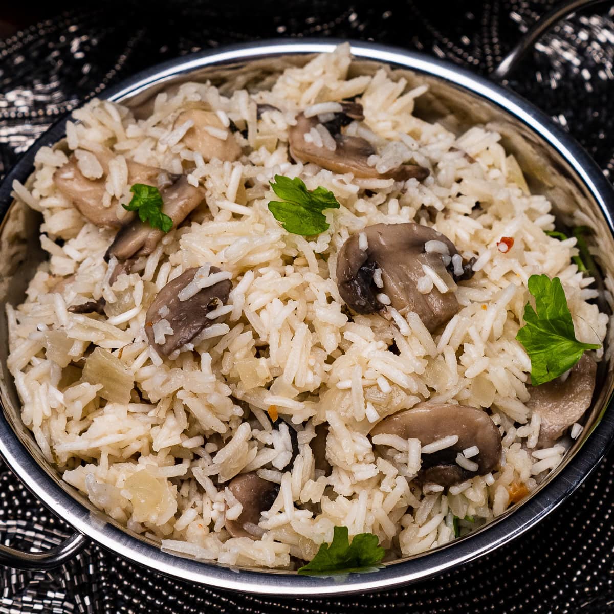 Mushroom Rice - Easy Recipe by Flawless Food