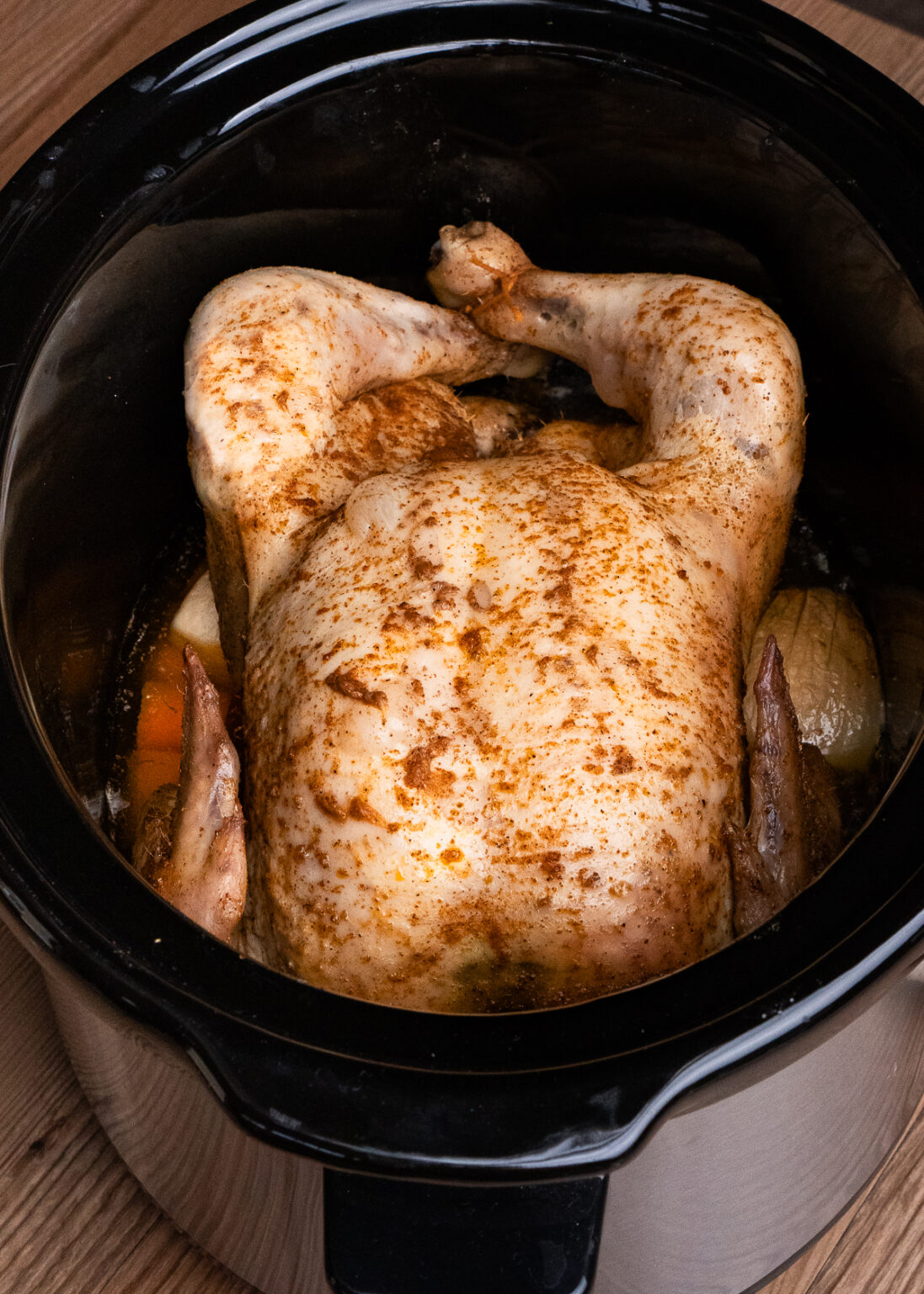 Slow Cooker Whole Chicken with Gravy - Easy Recipe by Flawless Food