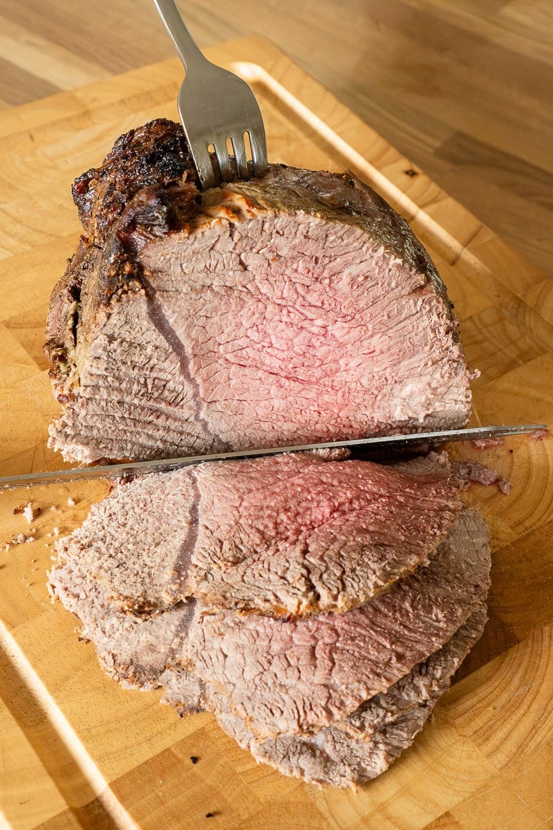 Roast Beef cooked medium thinly sliced